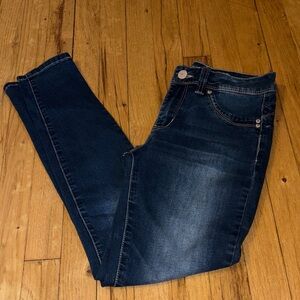 Wanna Betta Butt? Dark Wash Women's Skinny Jeans